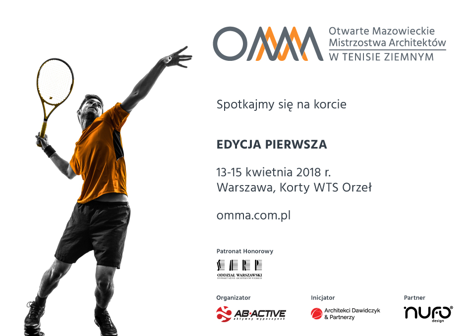 OMMA the Open Mazovian Championships of Architects in tennis