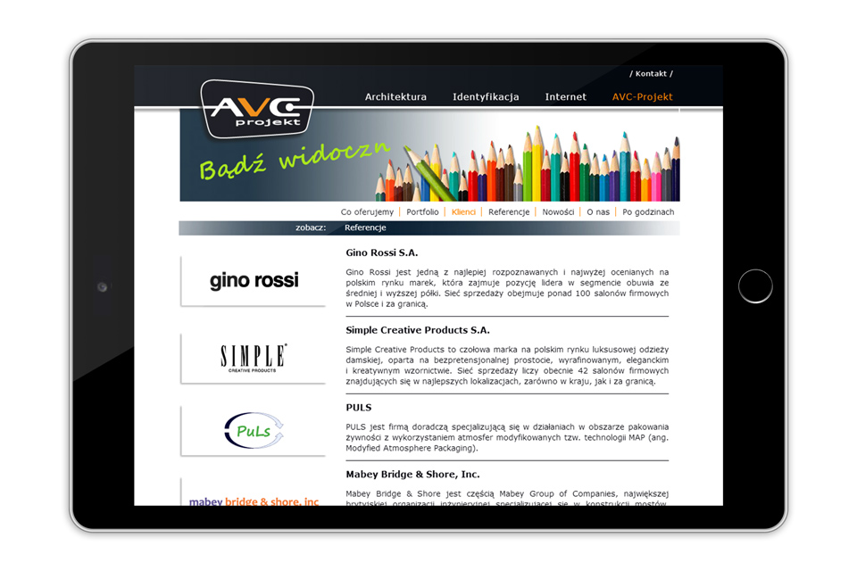 AVC-Projekt Website