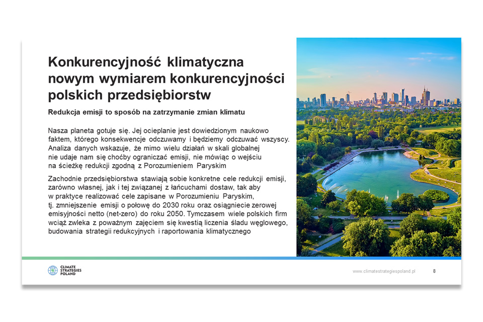 Climate Strategies Poland Presentation