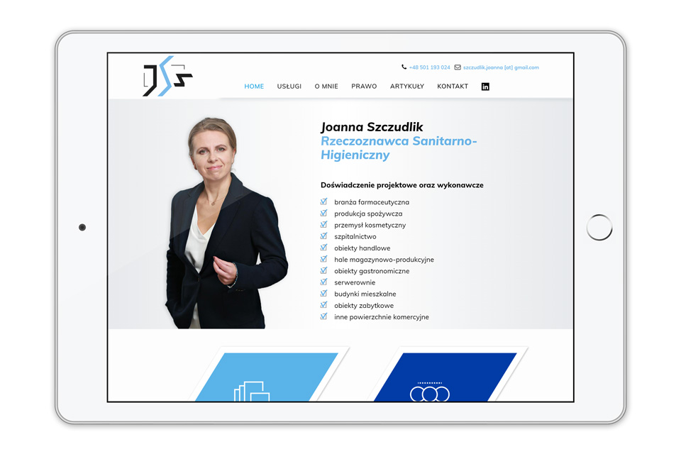 Joanna Szczudlik Website