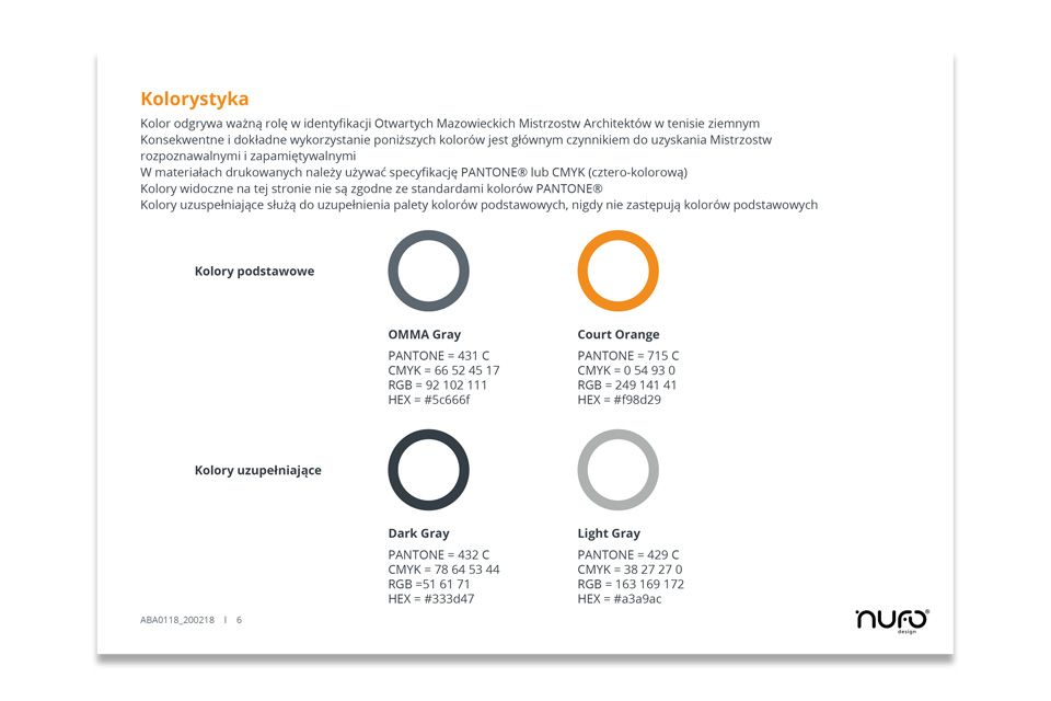 OMMA Color Palette