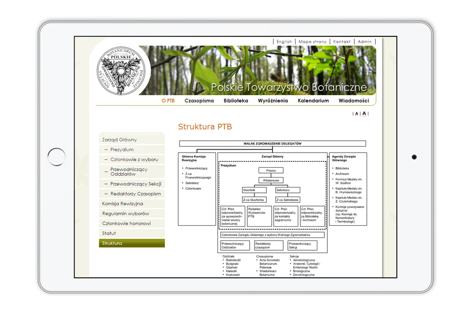 Polish Botanical Society Website